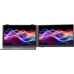 BLACKVIEW 15.3' SINGLE LAPTOP SCREEN EXTENDER LCD 16:10 60Hz 1200P GREY SCM8
