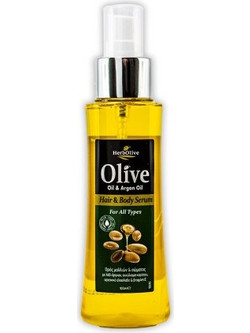 Herbolive Oil & Argan Oil Serum Μαλλιών για Επανόρθωση & Ψαλίδα 100ml