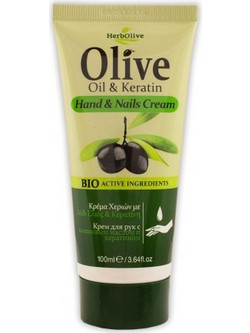 Herbolive Oil & Keratin Ενυδατική Κρέμα Χεριών & Νυχιών 100ml