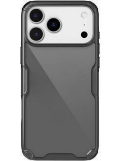 Nillkin Nature Back Cover Σιλικόνης / Πλαστικό για iPhone 17 Pro Max - Clear Black