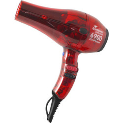 Typhoon Explorer 6900 Xtra Πιστολάκι Μαλλιών 2500W Transparent Red