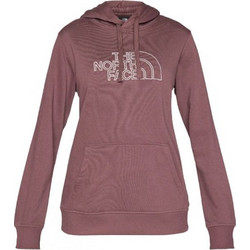 The North Face Drew Peak Light Γυναικείο Αθλητικό Φούτερ με Κουκούλα Tawny Quartz-High Rise Grey