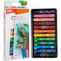 Deli Λαδοπαστέλ Color Emotion Oil Pastels 12 Χρωμάτων