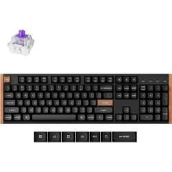 Keychron K10 HE SE Ασύρματο Μηχανικό Gaming Πληκτρολόγιο με Gateron Double-Rail Magnetic Nebula Διακόπτες Black