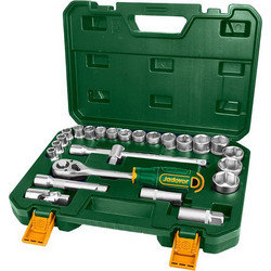 ΚΑΣΤΑΝΙΑ ΜΕ ΚΑΡΥΔΑΚΙΑ 1/2" ΣΕΤ 25 ΤΕΜ JADEVER JDST2D25