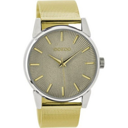 Oozoo Timepieces Γυναικείο Ρολόι με Χρυσό Μεταλλικό Μπρασελέ C9546