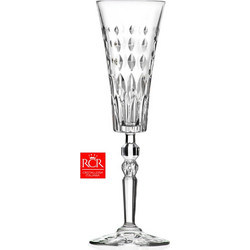 RCR Crystal Σετ Ποτήρια Σαμπάνιας Κρυστάλλινα Κολωνάτα Marilyn 170ml 6τμχ 0030227