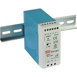 ΤΡΟΦΟΔΟΤΙΚΟ ΡΑΓΑΣ 40.8W/24VDC/1.7A PFC ULTRA SLIM MDR-40-24 MEAN WELL (ΣΕΤ ΜΕ 5)
