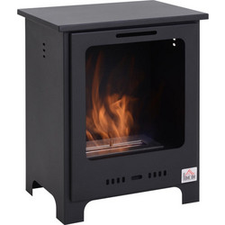Homcom 820-156 Τζάκι Βιοαιθανόλης Μαύρο