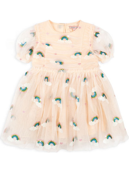 Konges Slojd Φόρεμα Tullie Rainbow Glitter
