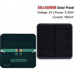 Ηλιακό Πάνελ 2V 0.32W (50x50mm)