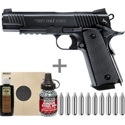 Umarex Colt M45 CQBP Αεροβόλo Πιστόλι CO2 BBs Blowback Μεταλλικό 4.5mm