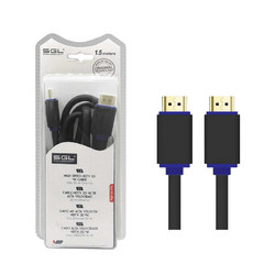 Καλώδιο HDMI Male to HDMI Male 1.5m Black 094700