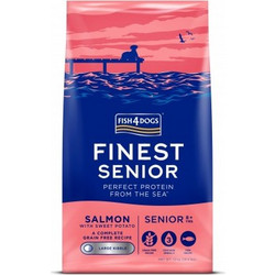 Fish4dogs Finest Senior Salmon Large Bite 12kg