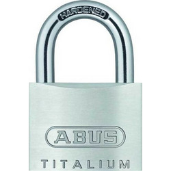 Abus Titalium 54ΤΙ/40Β Μπρούτζινο Λουκέτο Πέταλο με Κλειδί 38mm
