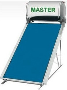 Master Aelios Glass 2m² Ηλιακός Θερμοσίφωνας 120lt Διπλής Ενέργειας