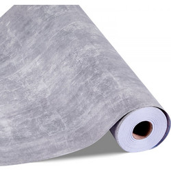 Ταπετσαρία τοίχου VEVOR Peel and Stick, 40cm x 15m Αδιάβροχο αυτοκόλλητο χαρτί επαφής, εύκολο στον καθαρισμό διακοσμητικό τοίχου βινυλίου ρολό για υπνοδωμάτιο, κουζίνα, γραφείο, μπάνιο, σκούρο γκρι βι