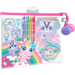 Sweet Dreams stationery set in bag