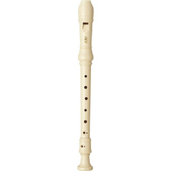 Yamaha End-Blown (fipple) Recorder Flute Soprano Abs Synthetics Ivory - (YRS-23)