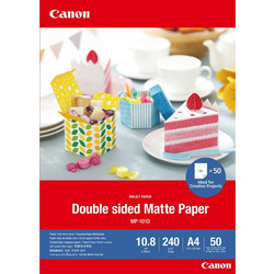 Φωτογραφικό Χαρτί Canon Double Sided Matte Paper MP-101 A4 (50 Sheets) (4076C005)
