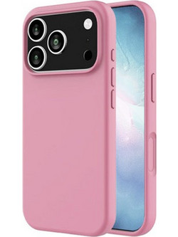 Θήκη Rubber Ενισχυμένης Σιλικόνης για iPhone 17 pro max Baby Pink