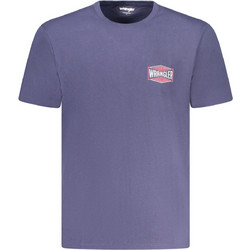 Wrangler Short Sleeve T-shirt Men Blue 112362354-NAVY