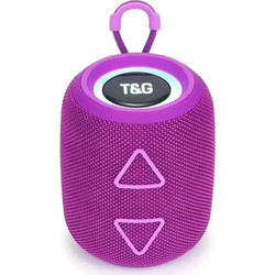 T&G TG655 Ηχείο Bluetooth 5W με Ραδιόφωνο Φούξια