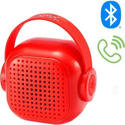 Wster WS-302 Ηχείο Bluetooth 3W Κόκκινο