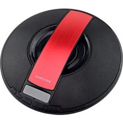 Sardine SDY021 Ηχείο Bluetooth 3W με Ραδιόφωνο Μαύρο Κόκκινο