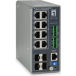 LevelOne IGP-1271 Managed L3 Switch με 8 Θύρες Ethernet 1000Mbps