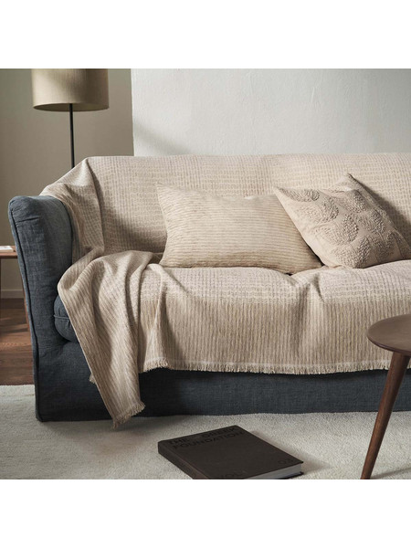 Gofis Home Ριχτάρι Τετραθέσιου 180x350 Meadow 160/06 20-07-160-4/06 Beige