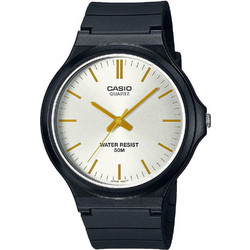 Casio Standard Ανδρικό Ρολόι με Μαύρο Καουτσούκ Λουράκι MW-240-7E3VEF