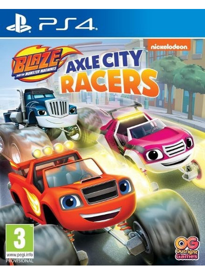 Blaze And The Monster Machines Axle City Racers PS4