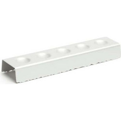 ΒΑΣΗ ΤΡΟΦΙΜΩΝ ΑΣΗΜΙ 6x24x3cm ΑΛΟΥΜΙΝΙΟ LES ESSENCES 7584 - COMAS 1τμχ