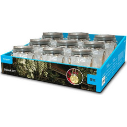 Modee Lighting LED Ηλιακά Φωτιστικά σε Σχήμα Βάζο (9τμχ)