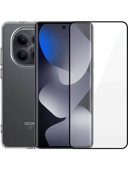 Σετ Vivid Θήκη σιλικόνης + Tempered Glass για Redmi Note 15 4G (VI-TPU-TG.FF 1-26010003) - Διάφανη VI-TPU-TG.FF 1-26010003