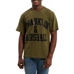 Franklin & Marshall Ανδρικό T-Shirt JM3011.000.1000P01 119 ΧΑΚΙ