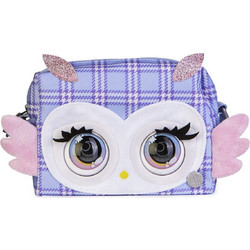 Spin Master Owl Παιδικό Πορτοφόλι με Φερμουάρ Μωβ