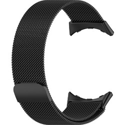 Techsuit Watchband W009 Λουράκι Μεταλλικό Black (Universal 22mm)