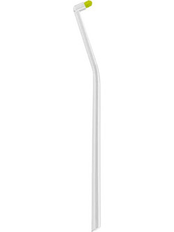 Curaprox CS 1006 Single Οδοντόβουρτσα Λευκή Κίτρινη