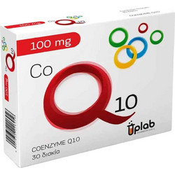 Uplab CoEnzyme Q10 100mg 30 Ταμπλέτες
