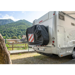 Nordrive Nordrive - Κουκούλα/κάλυμμα για 2 ποδήλατα 145x70x120cm για βάση τροχόσπιτου Outdoor Bike Carrier - 1 τεμ. (L.N60059) L.N60059