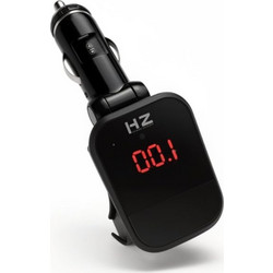 Bluetooth FM Transmitter Αυτοκινήτου HZ H38A MP3 Player με 2 USB, TF Card, AUX, Οθόνη & Τηλεχειριστήριο - 12V