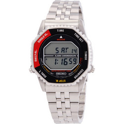 Seiko Rotocall Ψηφιακό Ανδρικό Ρολόι Χρονογράφος Quartz SMGG19P1