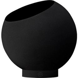 Κασπώ Globe Φ21x18,8cm Black Aytm Ατσάλι, Αλουμίνιο