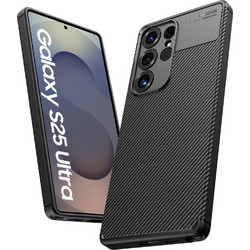 Ancus AutoFocus Carbon Fiber Θήκη Black (Samsung SM-S938 Galaxy S25 Ultra 5G)