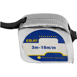 Μέτρο Edar νίκελ 5mX19mm