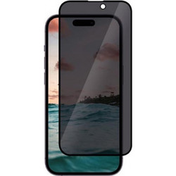 3D Full Cover Privacy Tempered Glass για iPhone 15 Μαύρο