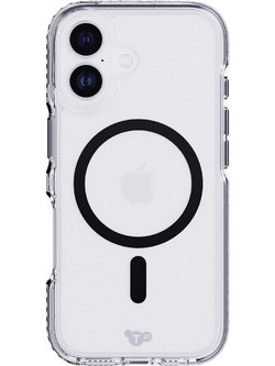 TECH21 IPHONE 17 CASE (T21-11304) EVOCRYSTAL W/MAGSAFE-CLEAR/BLACK