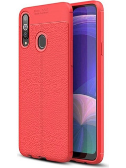 Ancus Autofocus Shockproof Back Cover Red (Samsung Galaxy A20s)